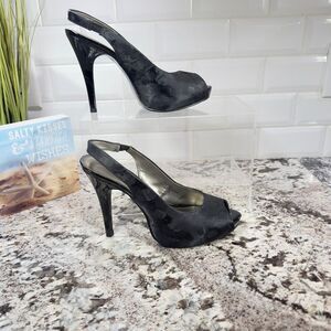 Lulu Townsend Peep Toe Heels Size 10